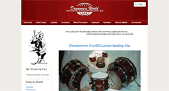 Desktop Screenshot of drummersworld.com