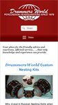 Mobile Screenshot of drummersworld.com